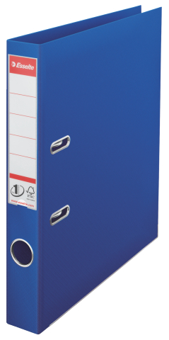 Organizare, arhivare, prezentare - Biblioraft plastifiat int-ext 5cm albastru nr1 power esselte