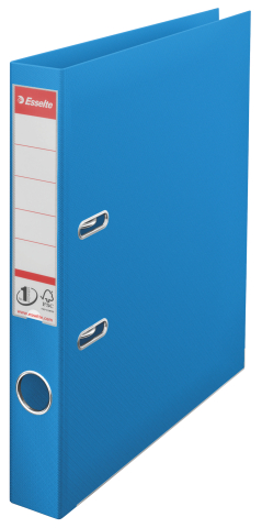 Organizare, arhivare, prezentare - Biblioraft plastifiat int-ext 5cm albastru vivida nr1 esselte