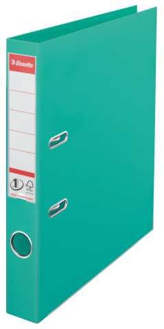 Organizare, arhivare, prezentare - Biblioraft plastifiat int-ext 5cm menta nr1 power esselte