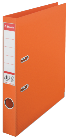 Organizare, arhivare, prezentare - Biblioraft plastifiat int-ext 5cm portocaliu nr1 power esselte