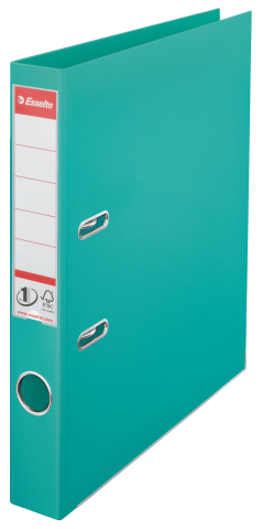 Organizare, arhivare, prezentare - Biblioraft plastifiat int-ext 5cm turcoaz nr1 power esselte