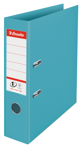 Organizare, arhivare, prezentare - Biblioraft plastifiat int-ext 7.5 cm albastru colour'breeze nr.1 power esselte