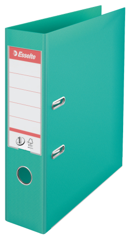 Organizare, arhivare, prezentare - Biblioraft plastifiat int-ext 7.5cm menta nr1 power esselte