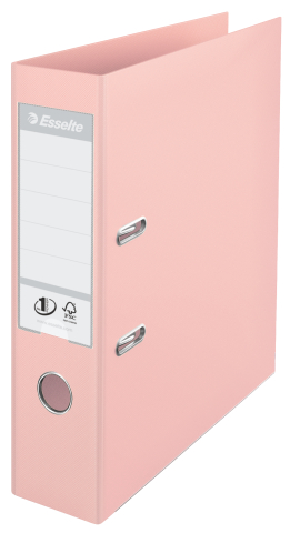 Organizare, arhivare, prezentare - Biblioraft plastifiat int-ext 7.5cm piersica nr1 power esselte