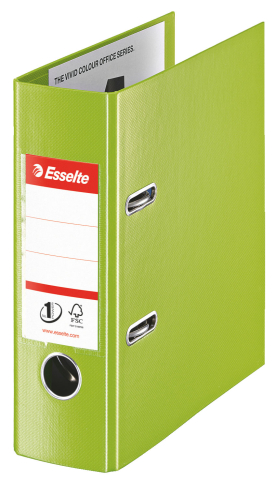 Organizare, arhivare, prezentare - Biblioraft plastifiat int-ext a5 7.5cm verde nr1 power esselte