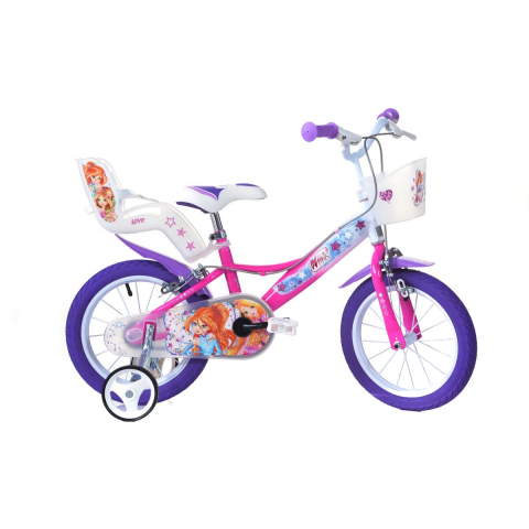 Jucării și Jocuri pentru copii - Bicicleta copii 14'' Winx