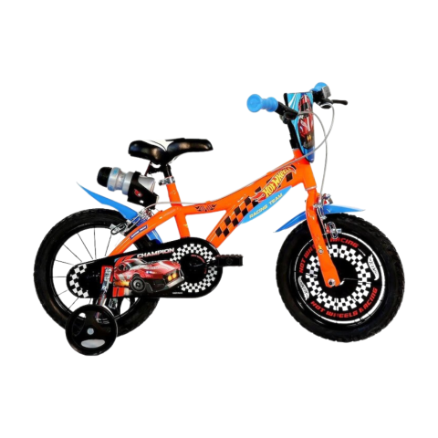 Carucioare, articole transport - Bicicleta copii 16'' - Hot Wheels