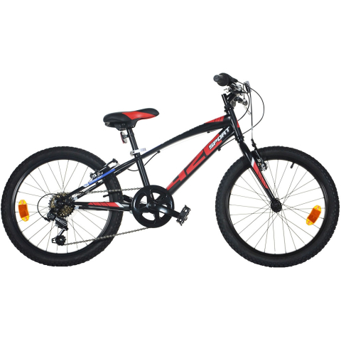 Jucării și Jocuri pentru copii - Bicicleta copii Dino Bikes 20" MTB baieti Sport negru cu 6 viteze