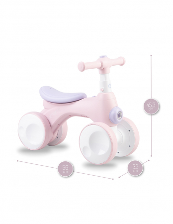 Bicicleta fara pedale pentru Copii 2 ani cu Baloane de Sapun, Sunete [9]