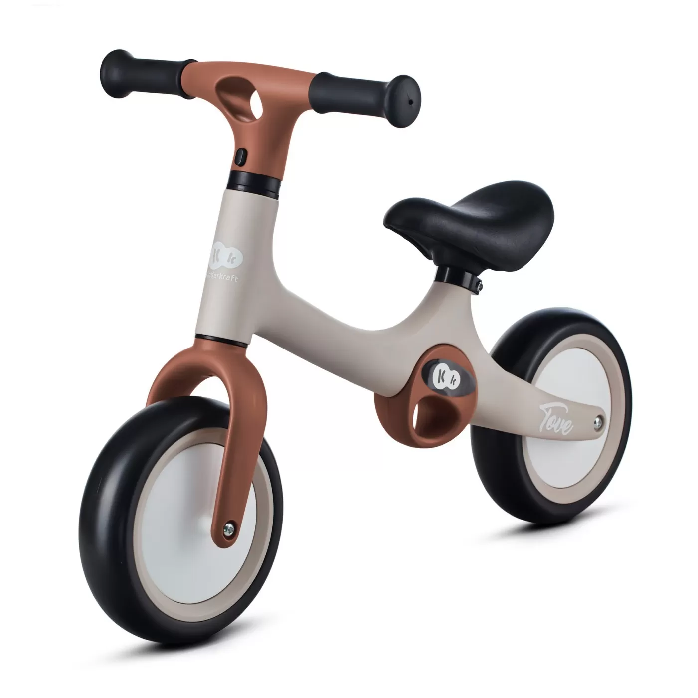 Jucării și Jocuri pentru copii - Bicicleta de echilibru kinderkraft tove, desert beige, varsta de la 2 ani la 5 ani