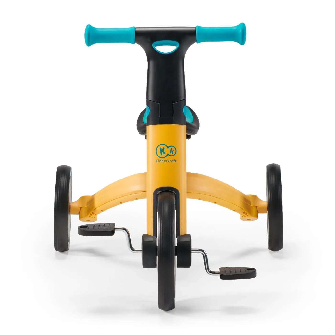 Bicicleta de echilibru / tricicleta kinderkraft 4trike, primrose yellow, copii 2 ani pana la 5 ani [8]