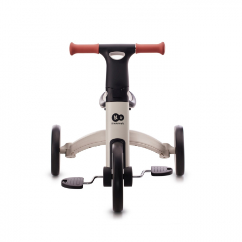 Bicicleta de echilibru / tricicleta kinderkraft 4trike, silver grey, varsta de la 2 ani la 5 ani [4]
