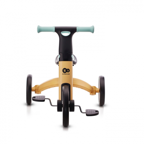 Bicicleta de echilibru / tricicleta kinderkraft 4trike, sunflower blue, varsta de la 2 ani la 5 ani [4]