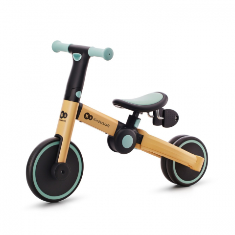 Bicicleta de echilibru / tricicleta kinderkraft 4trike, sunflower blue, varsta de la 2 ani la 5 ani [9]