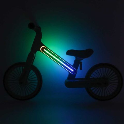 Bicicleta echilibru copii LED RGB 12 inch fara pedale | 2+ ani | Trike Fix Glow [5]