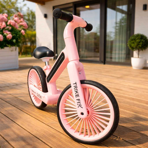 Bicicleta echilibru copii LED RGB 12 inch fara pedale | 2+ ani | Trike Fix Glow [1]