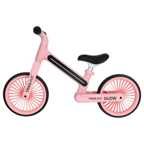 Bicicleta echilibru copii LED RGB 12 inch fara pedale | 2+ ani | Trike Fix Glow [8]