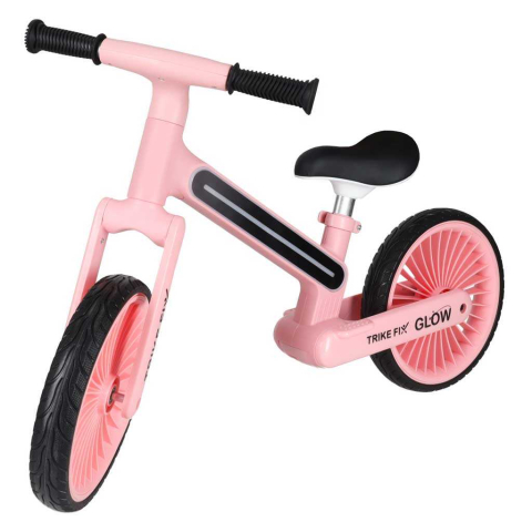 Bicicleta echilibru copii LED RGB 12 inch fara pedale | 2+ ani | Trike Fix Glow [11]