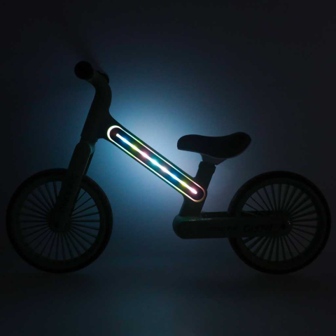 Bicicleta echilibru copii LED RGB 12 inch fara pedale | 2+ ani | Trike Fix Glow [5]