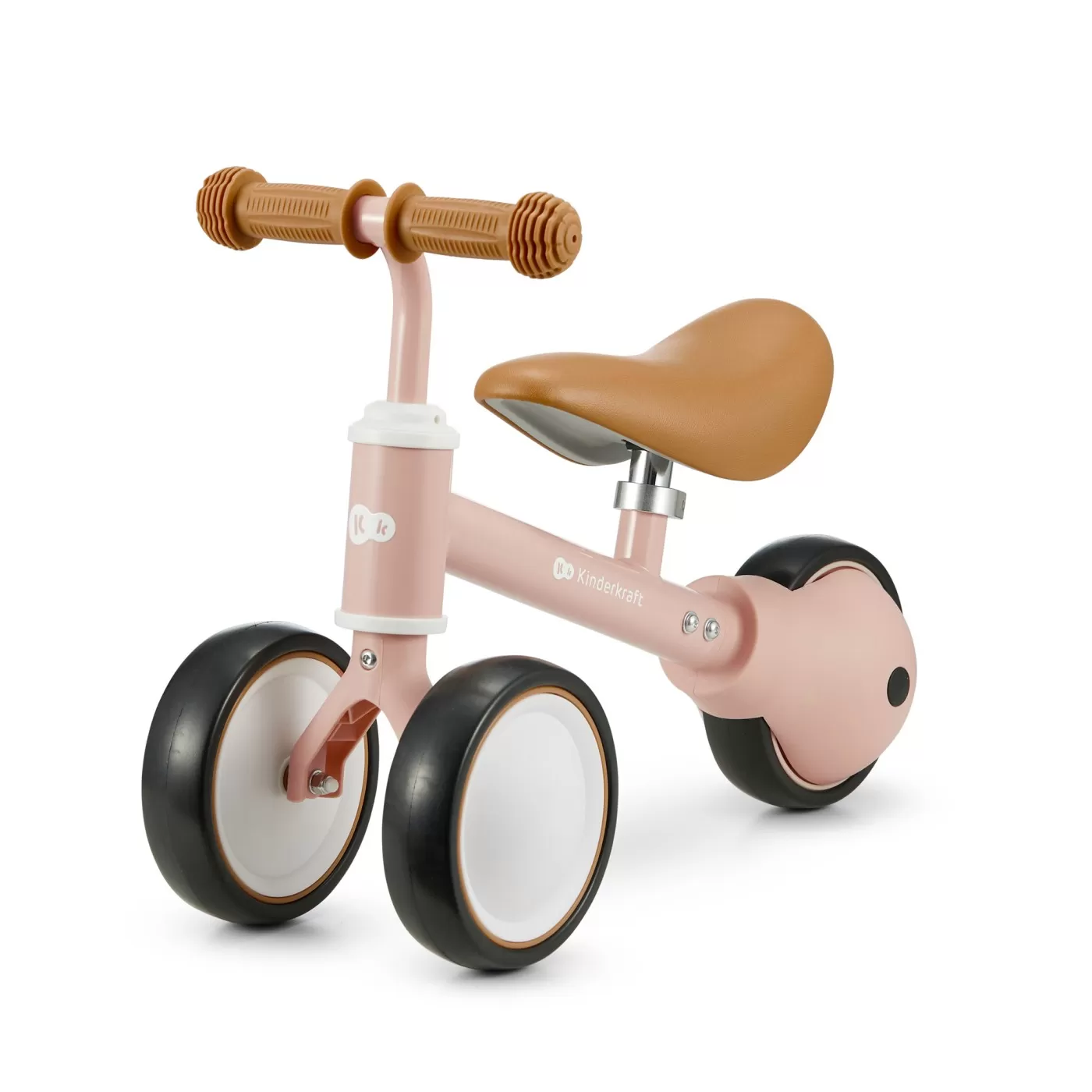 Jucării și Jocuri pentru copii - Bicicleta echilibru kinderkraft cutie fuzzy peach, varsta de la 2 ani la 3 ani