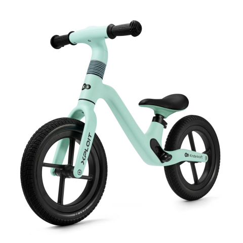 Jucării și Jocuri pentru copii - Bicicleta fara pedale kinderkraft xploit, turcoise, varsta de la 2 ani la 6 ani