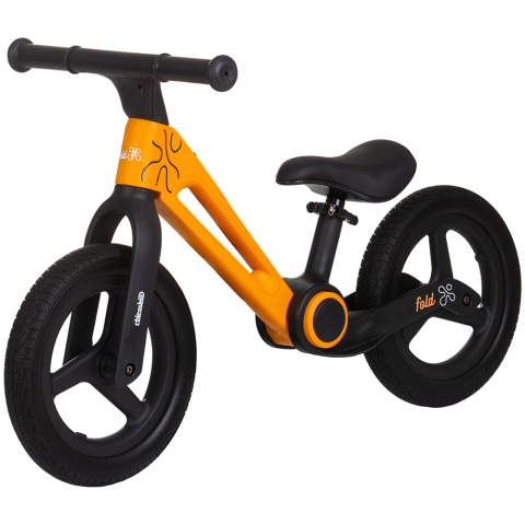 Biciclete copii cu și fară pedale - Bicicleta fara pedale pliabila Chipolino Fold X orange