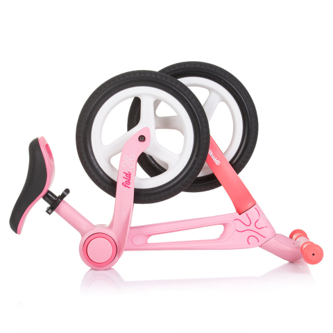 Bicicleta fara pedale pliabila Chipolino Fold X pink [3]