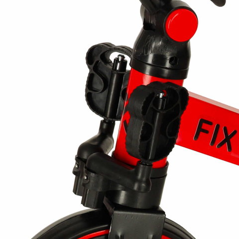 Bicicleta fara pedale copii 3 in 1 Trike Fix Mini cu pedale, tricicleta copii 18 luni – 4 ani, rosie [13]