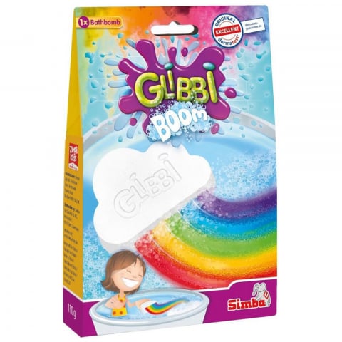 Jucarii de baie copii rezistente la apa - Bila efervescenta pentru baie Simba Glibbi Boom