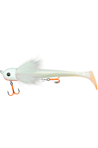 Nălucă - Blackbay BlackBug Beetle 21cm 85g White Fury 21cm 85g White Fury