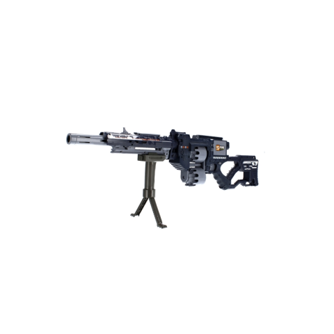 Blaster - mitraliera automata, 93cm, 20 proiectile din spuma, 8+ ani, MegaCreative, 482850 [1]