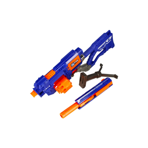 Blaster - mitraliera automata, 93cm, 20 proiectile din spuma, 8+ ani, MegaCreative, 482850 [6]