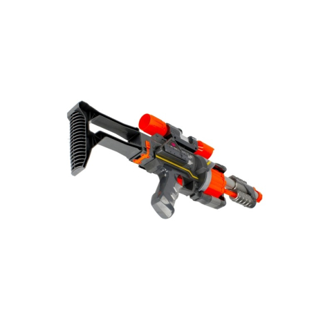 Blaster - mitraliera, include 20 proiectile din spuma, multicolor, 6+ ani, MegaCreative, 482122 [6]