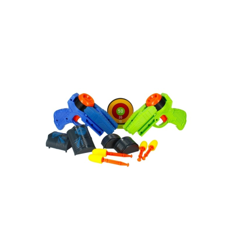 Blaster - pistol, include 4 proiectile, 3 tinte, diverse culori, 6+ ani, MegaCreative, 456257 [2]