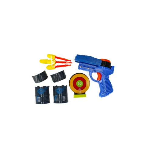 Blaster - pistol, include 4 proiectile, 3 tinte, diverse culori, 6+ ani, MegaCreative, 456257 [3]