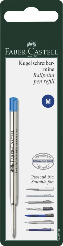 Birotică și Papetărie - Blister rezerva pix metal m albastra faber-castell