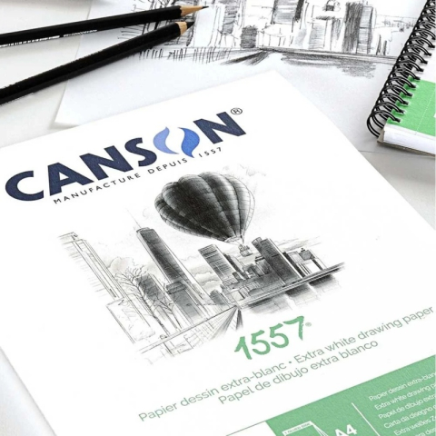 Bloc de desen A3 Canson, 30 file, 180g/mp, lipit, JA 1557 [1]