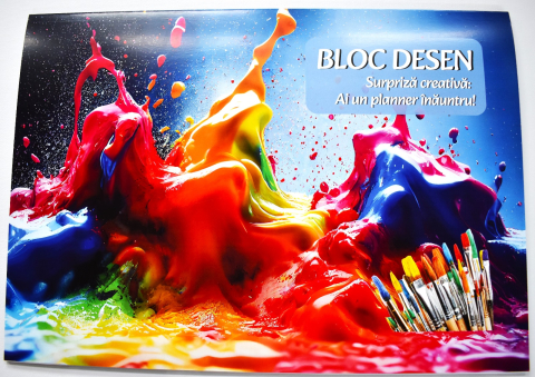 Art & Craft si Artizanat - Bloc desen A3 16 file- 170gr  Talida