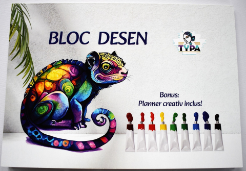 Art & Craft si Artizanat - Bloc desen A4 -16 file -170gr Talida