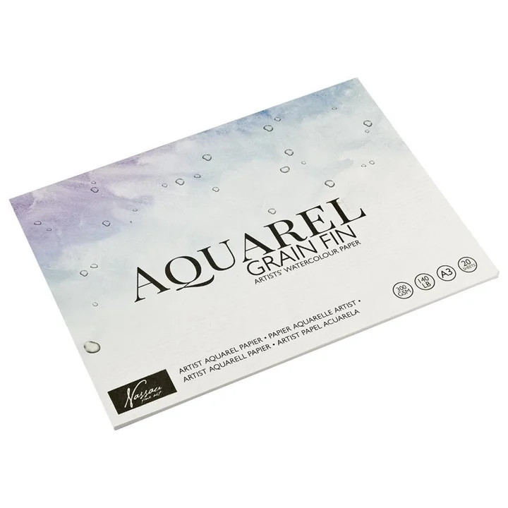 Art & Craft si Artizanat - Bloc desen Aquarell A3 20 FOI 300GR  Grafix