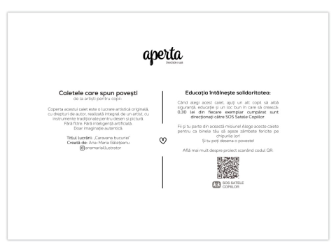 Bloc desen , Caravana bucuriei, A4, 170g [1]