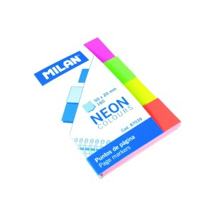 Birotică și Papetărie - Bloc notes adeziv index 4x20x50 milan 87039 10 buc