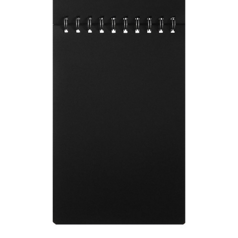 Blocnotes B5 CNX, 30 file, hartie neagra, velin, coperta cartonata, cu spira [1]