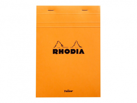 Birotică și Papetărie - Blocnotes NÂ°16 A5 capsat Rhodia Orange