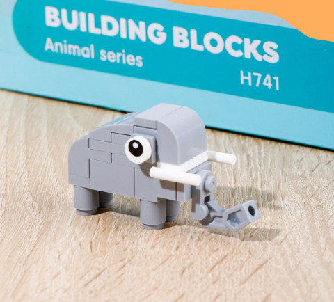 Blocuri constructii tip lego model animale asortate deli [2]