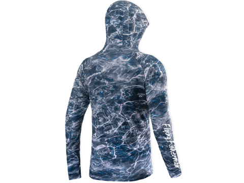 Bluza Flying Fisherman Performance Hoodie Mossy Oak Blackfin M [3]