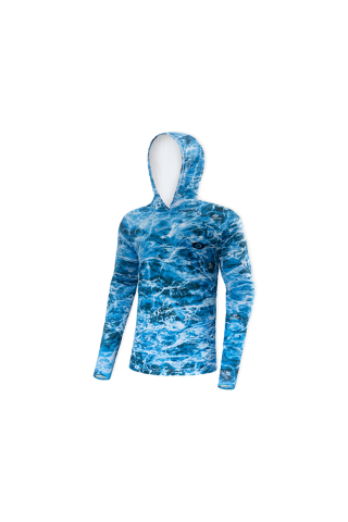 Pescuit si vanatoare - Bluza Flying Fisherman Performance Hoodie Mossy Oak Nautical XXL