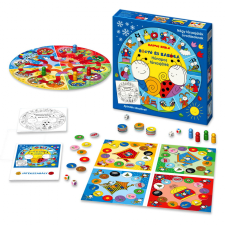 Bogyó és Babóca, Hónapos társasjáték [1]