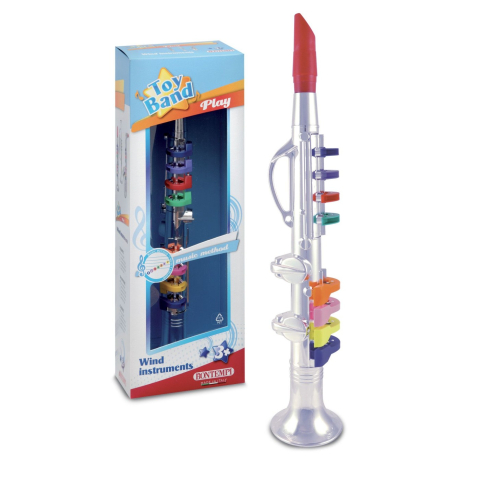Bontempi clarinet cu 8 note colorate copii varsta 3 ani - 7 ani [3]