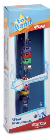 Jucării și Jocuri pentru copii - Bontempi clarinet cu 8 note colorate copii varsta 3 ani - 7 ani